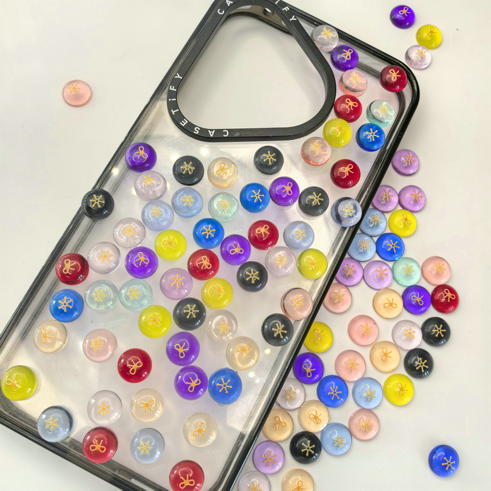 冰透明圆珠树脂饰品配件手机壳首饰头饰义乌小饰品0013.jp