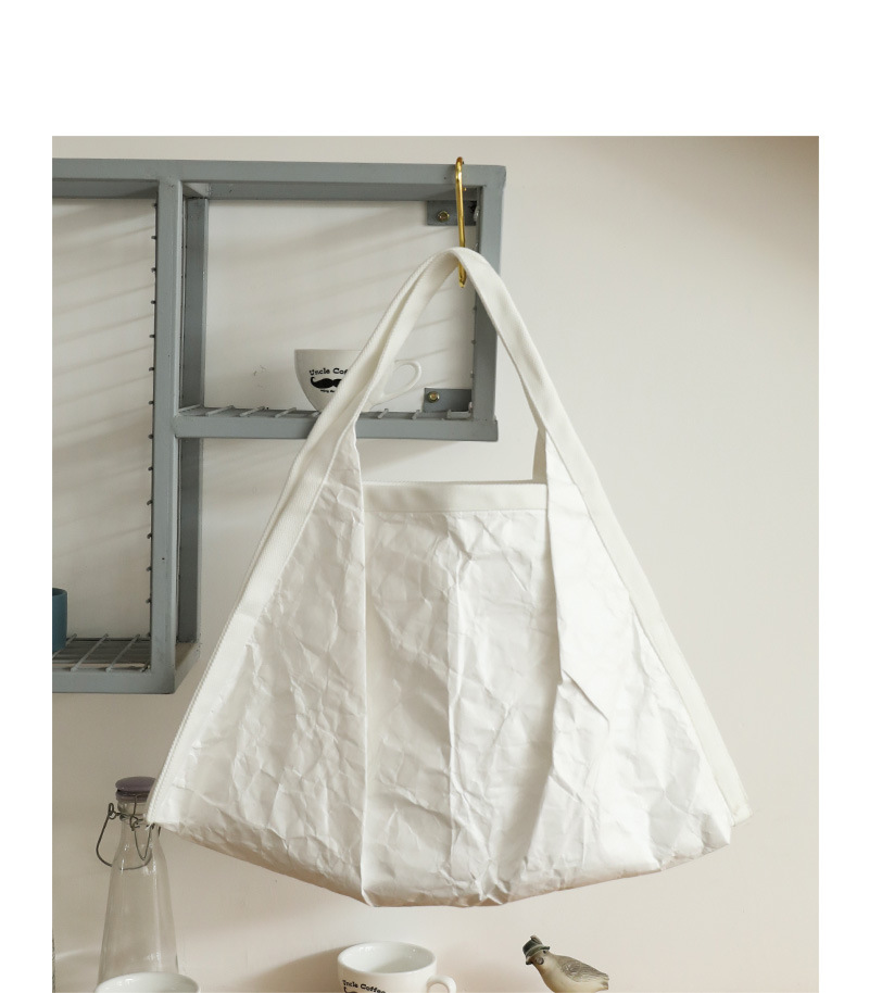 Θήλεις Μεγάλος. Χαρτί Κραφτ Στερεό Χρώμα Χρώματος Οδός Χάι Στριτ Στριτ. Τετράγωνο Μαγνητική Πόρπη Σακούλα Ώμου display picture 13