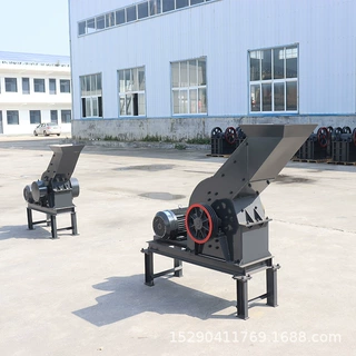 锤式破碎机粗碎机河卵石锤式粉碎机鹅卵石混凝土建筑垃圾碎石机