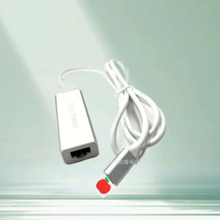 厂家批发优质铝合金外壳线长1M RJ45网卡
