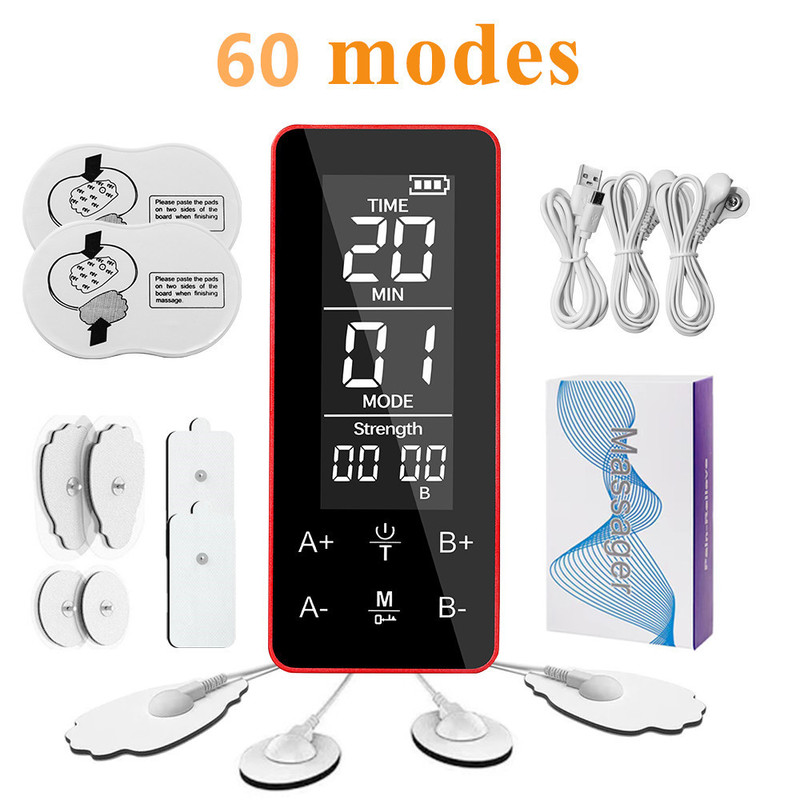厂家供应FDA510K新款48/60模式TENS经络理疗仪 EMS低频脉冲按摩仪|undefined