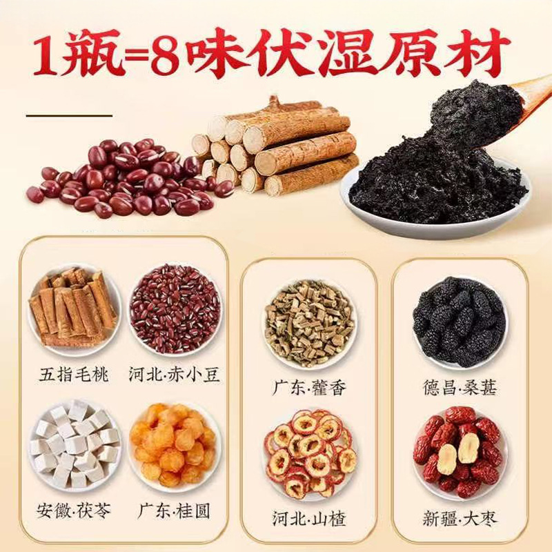 Wu Zhi Mao Tao Fu Ling Gao (Radix Fici Simplicissimae & Poria Paste) — Traditional Steamed Herbal Paste, 160g overview