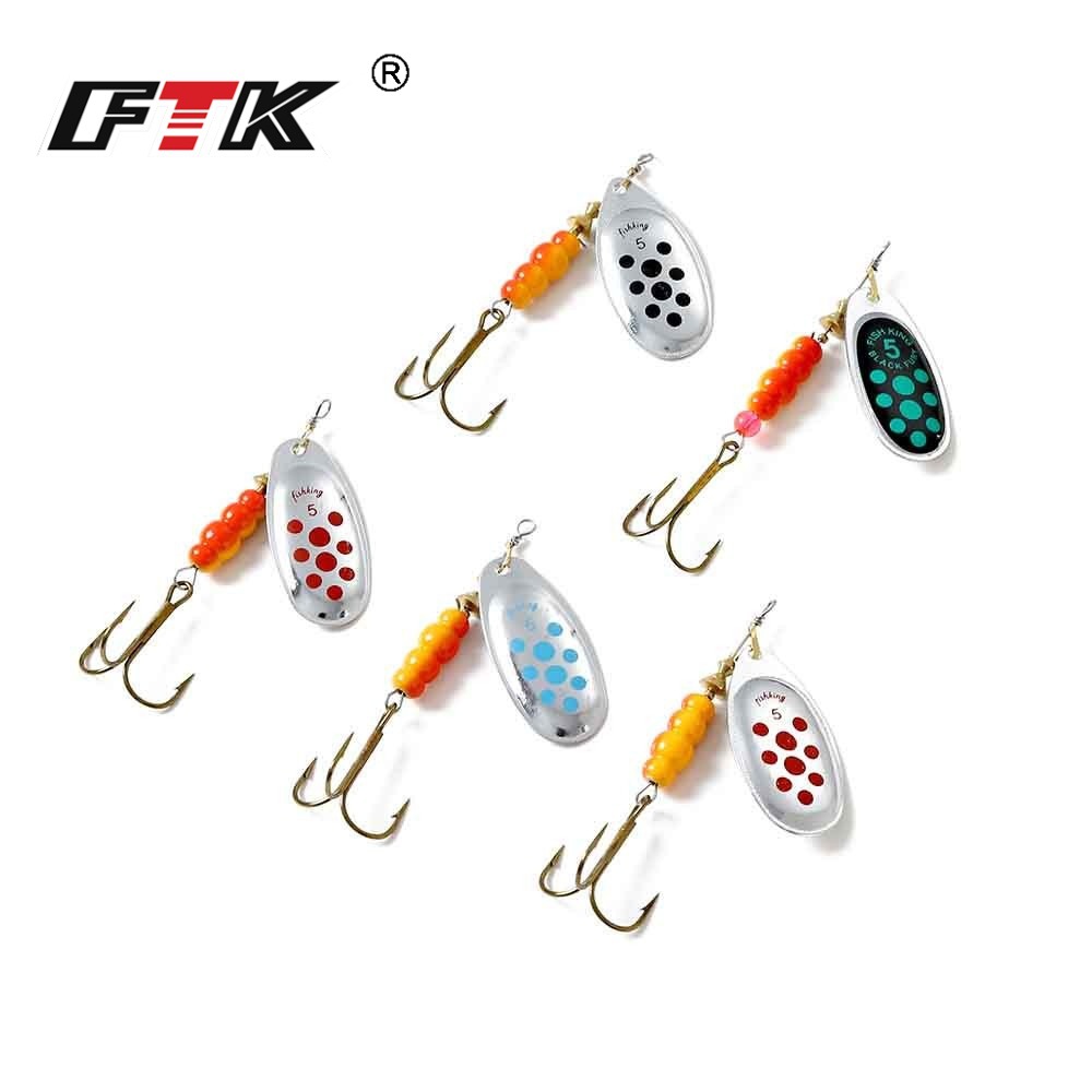 FTK Rotating sequins, sub -round sequins, fake bait bids, bionic bait, three hook roads, sub -bait cross -border