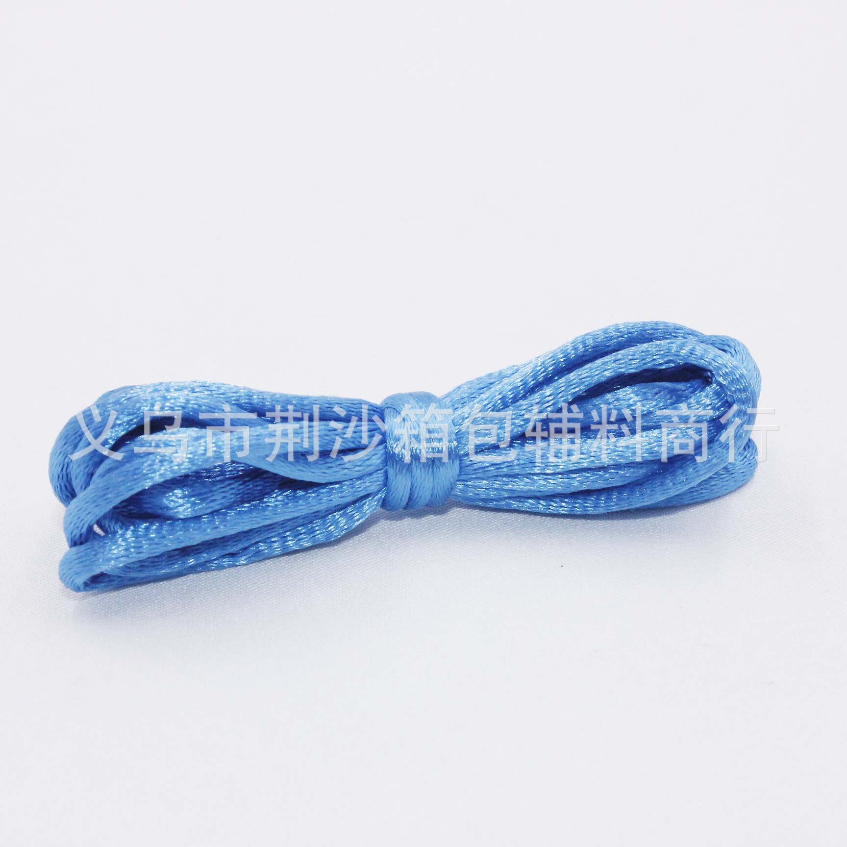 Hilo de seda coreano colorido de 2 mm, 2 metros/paquete, material para pulseras de joyería hechas a mano, gran cantidad, excelente precio.