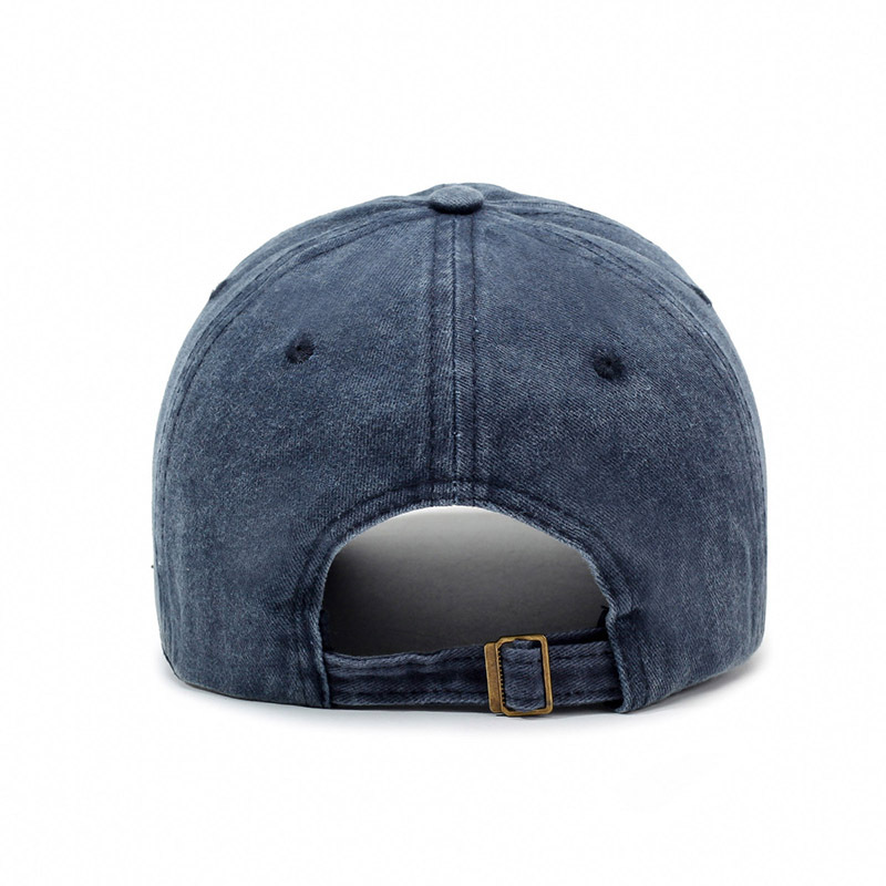 Distressed Fashion Washed Embroidered Wom's Summer Soft Top Personality Sweet Cool Casual Versatile Baseball Cap For_voghion.com
