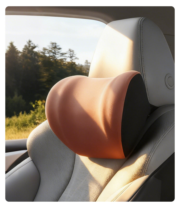 Non-Hardening Car Headrest Neck Pillow for Car Seat Neck Support Driving Headrest Pillow