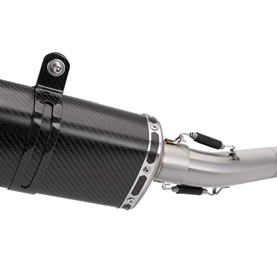 front section and tail — Exhaust pipe