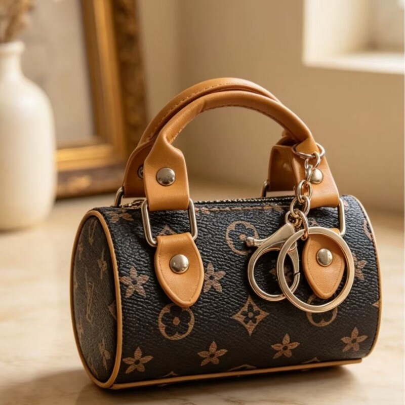 New mini pendant purse, car key bag, coin purse, fashionable internet celebrity bag, earphone bag