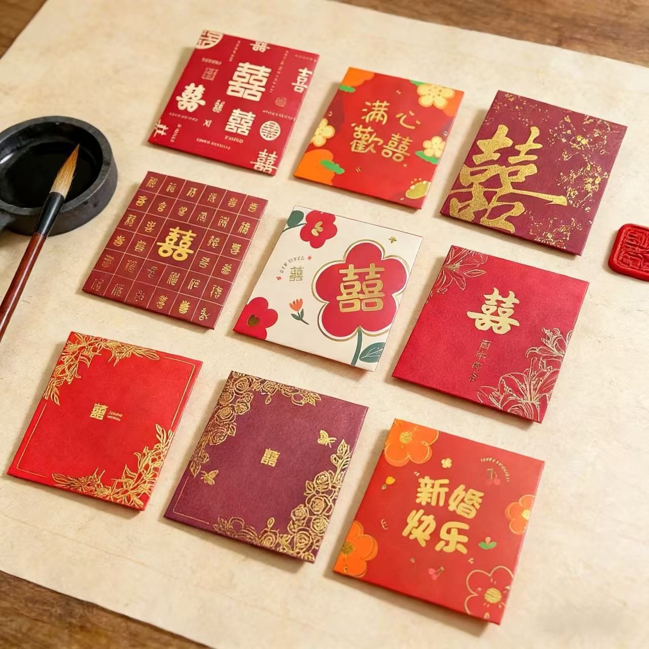 红包结婚堵门小红包专用红包袋2026新款喜包婚礼通用利是封高级感