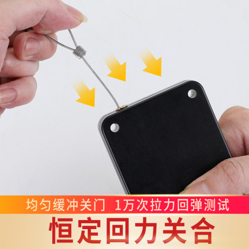 Punch-free automatic door closer, home buffer door closer, wooden door door, closed and closed, artifact sliding door