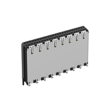 24514�¹�ERNI2PCB������1mm��ֱʽĸ��50pin���ݴ�����25 Gbit/s