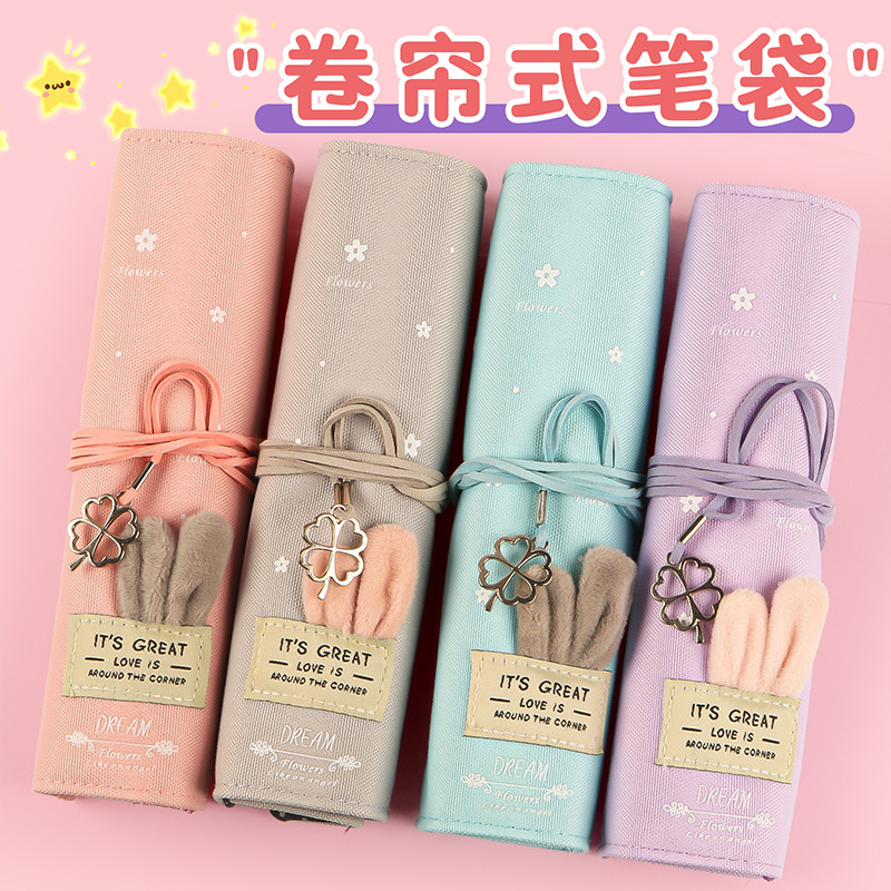 韩国创意简约铅笔袋女生大容量文具盒铅笔盒男孩女孩日系ins可爱