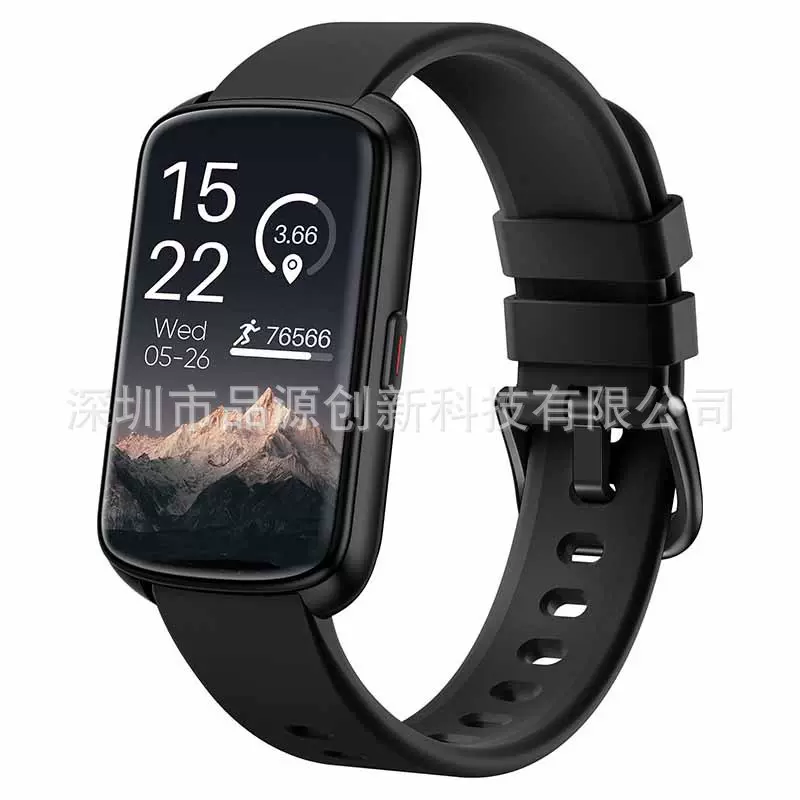 亚马逊同款智能手环心率血氧血压睡眠监测防水蓝牙升级版智能手表