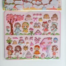 可爱拼贴画3D儿童卡通贴玩具幼儿园早教奖励益智哪吒贴纸手工手帐