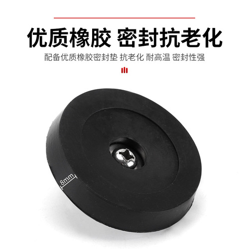 Mop pool drain stopper bathtub plug washbasin laundry pool sink leather stopper lid wooden bucket drain accessories