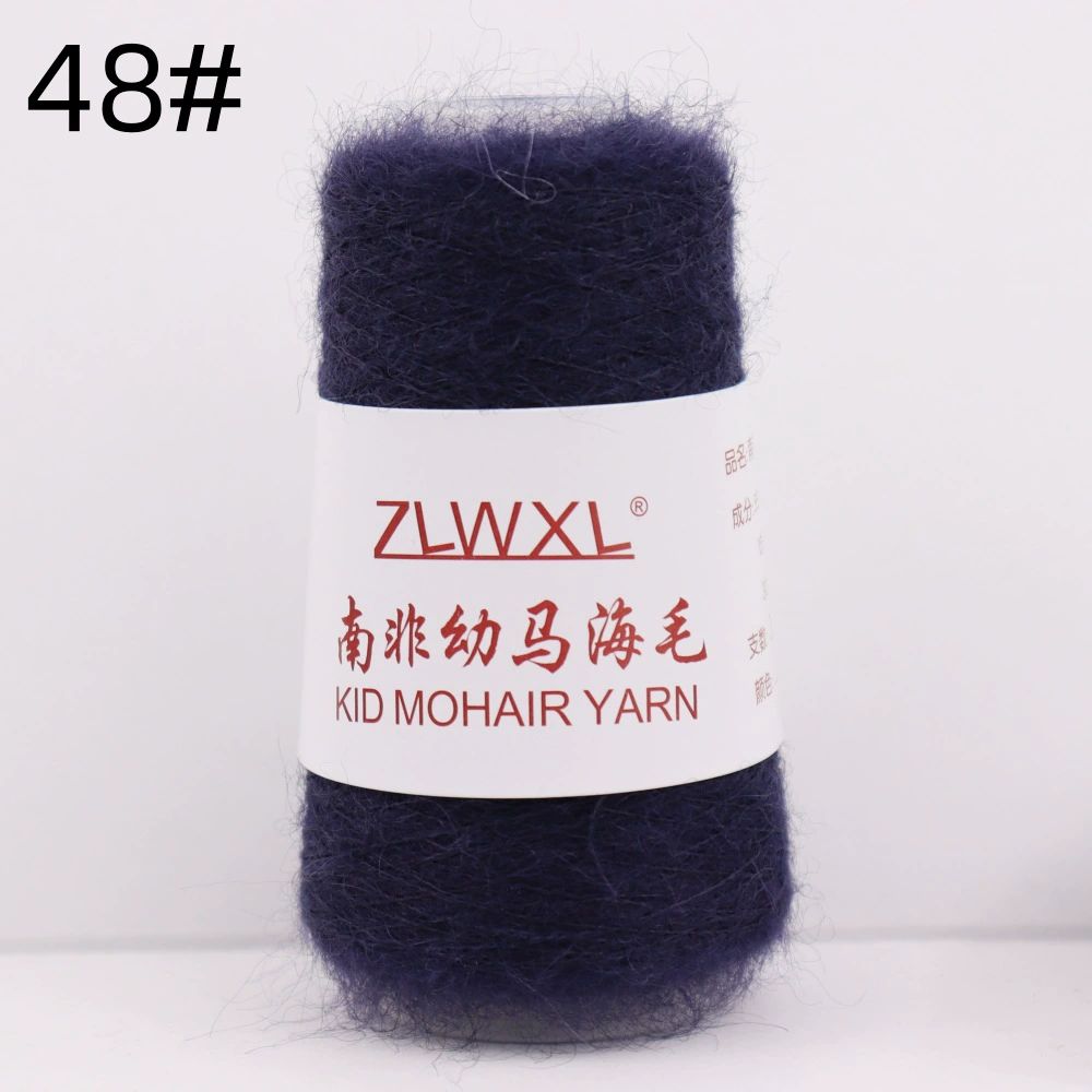 ZLWXL 50g 650m детский мохер пряжа - южноафриканский мохер, ручная вязка мягкая нить для вязания