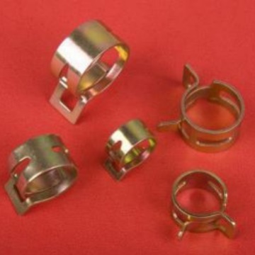 卡箍厂家镀锌钢带式喉箍65锰日式卡箍60Si2Mn弹性环箍卡箍