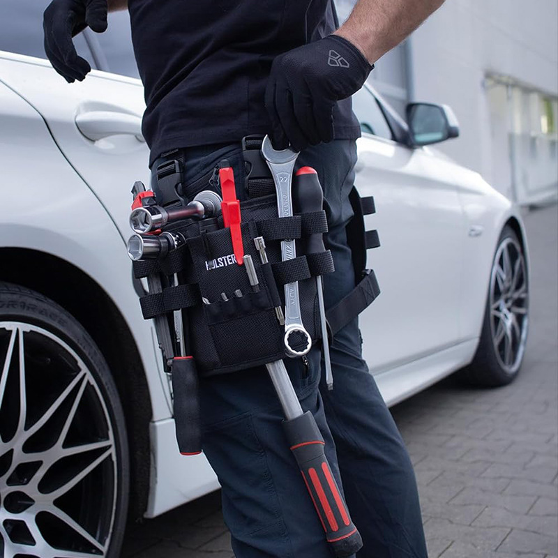 跨境多功能工具腰包牛津布耐磨工具包维修工具收纳包五金电工腰包