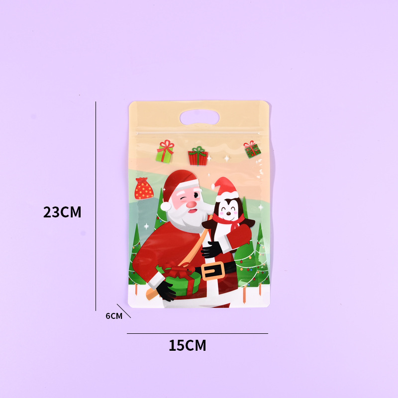 2026 nuevas bolsas de regalo de calcetines de Navidad embalaje de dulces autosuficientes bolsas de regalos de vacaciones creativas bolsas de aperitivos