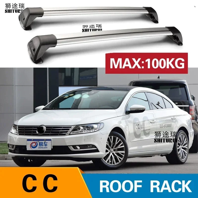 Для CC, 4-дверное купе, 2012-2017 гг., автомобильный багажник на крышу, специальный алюминий