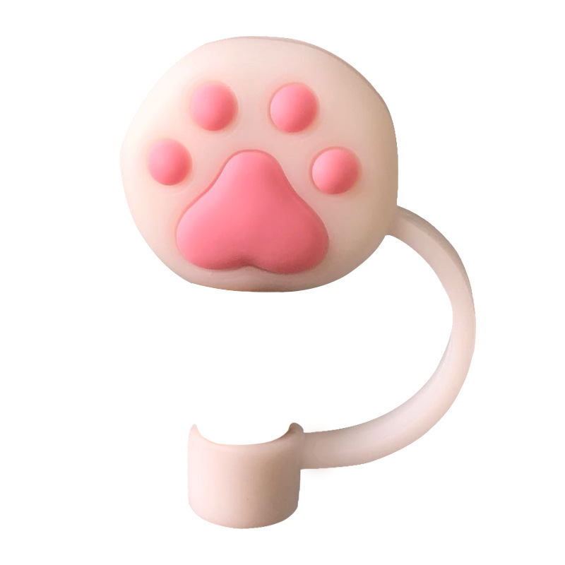 Taza de agua Stanley 40oz de silicona tapa de paja 10mm cubierta de paja de vidrio 9.5mm