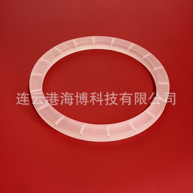 高纯石英深加工 耐高温透明石英玻璃环 熔融SiO2石英法兰绝缘环