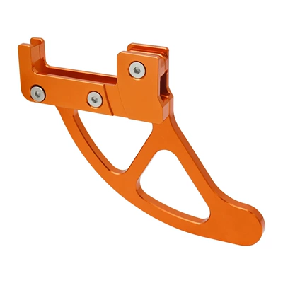 Rear brake disc protection cover suitable for KTM 125 250 300 350 450 500 EXC SXF XC (Other brake systems) - orange