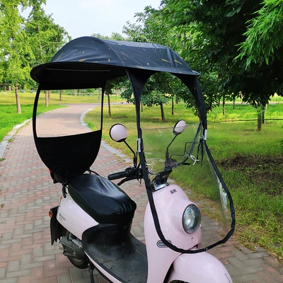 Elektromobil üçün ön şüşə çətiri (günlük), scooter sunshade