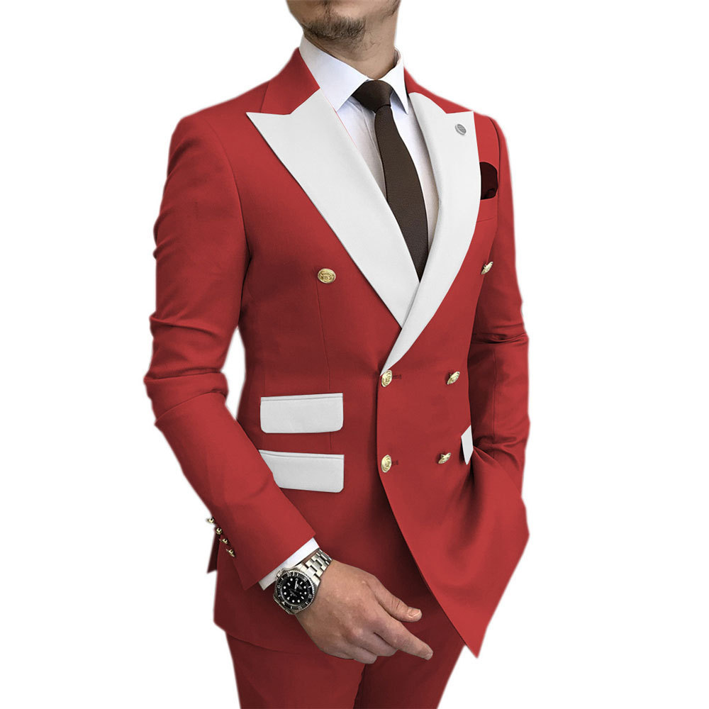 Burgundy Suit