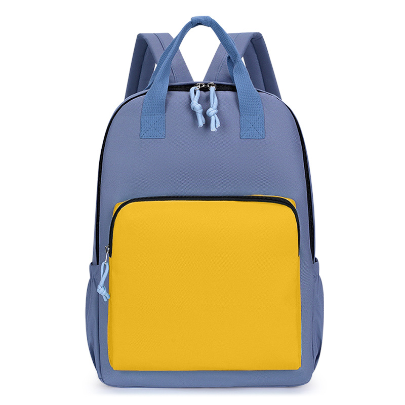 Mochila personalizada impresión de logotipo de clase de entrenamiento de tutoría de estudiantes de primaria y secundaria niños personalizados portátiles de hombro al por mayor image 7