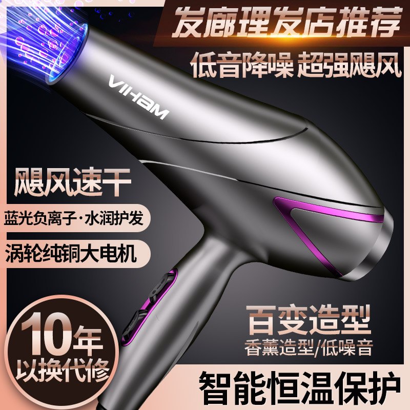 Hair Dryer for Hair Salons, High-Power Hair Dryer for Barber Shops, Quick-Drying Blue Light Hair Dryer for Home Use, Strong Wind Hair Dryer Wholesale Hair Dryer for Hair Salons, High-Power Hair Dryer for Barber Shops, Quick-Drying Blue Light Hair Dryer for Home Use, Strong Wind Hair Dryer Wholesale