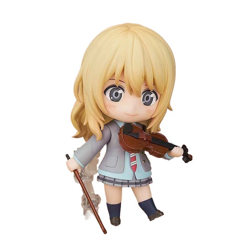 Q версия Нендоройд 2113#Miyazono Kaoru April твой лжец подвижное лицо меняющееся кукла ручная модель