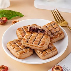 Hawthorn Crispy Cakes, No Added Sugar Buckwheat Fruit Crispy Cakes, Walnut Jujube Paste Cakes, Traditional Pastries, Snacks, and Small Eats