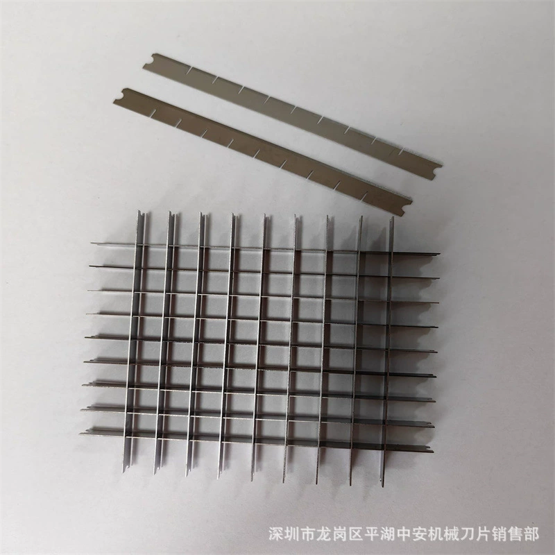 Производитель специализируется на производстве нержавеющей стали 301 сетка лезвие картошка машина лезвие картофель фри автоматический вырезать лезвие