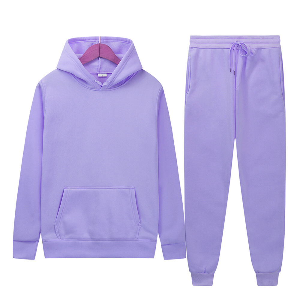 Herren Kapuzenpullover Set, Sportliches Freizeitoutfit Für Männer_voghion.com