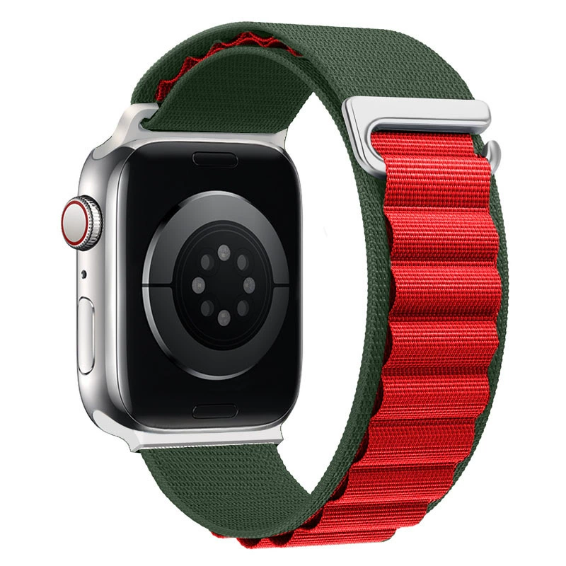 Apple, нейлоновый ремешок для часов, "Mountain cloud" чай, 49 мм