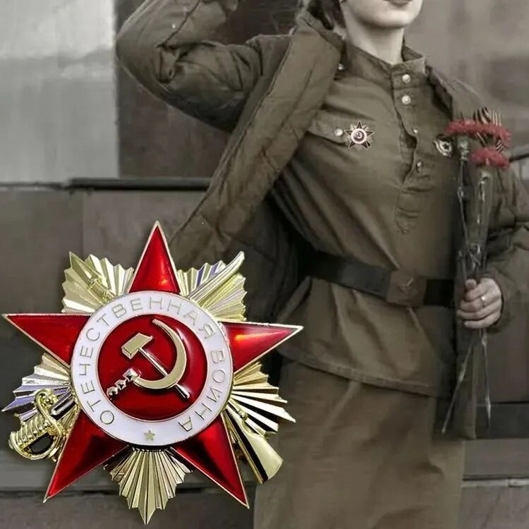 Cross-Border European and American New Style Soviet Rice Spike Five-Pointed Star Brooch Badge Personalized Unisex Party Emblem Badge Pin Wholesale