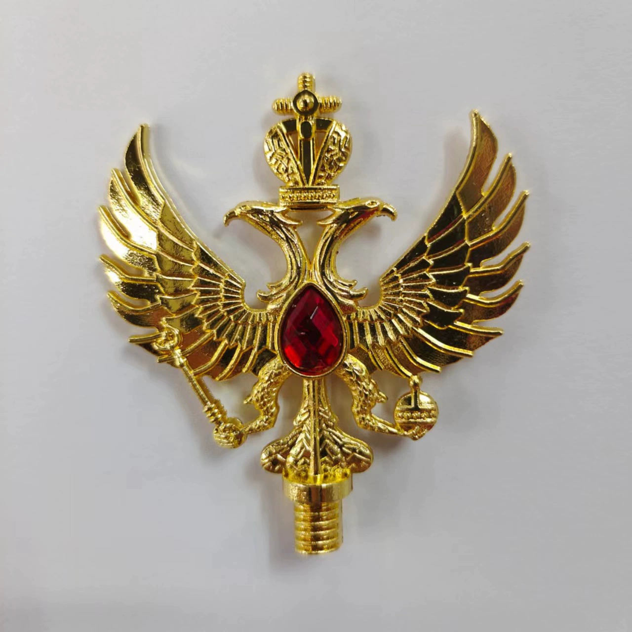 Ретро металлическая ручка, печать камня, с камнем