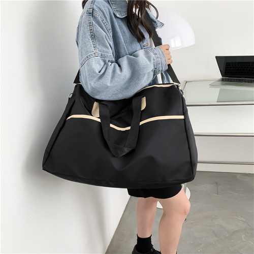 Women's New Travel Bag Handbag Large Capacity Fitness Bag Workout Training Bag Men's Single Shoulder Crossbody Bag Luggage Wholesale