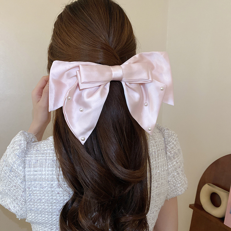 Women's Elegant Bow Knot Cloth Hair Clip display picture 9