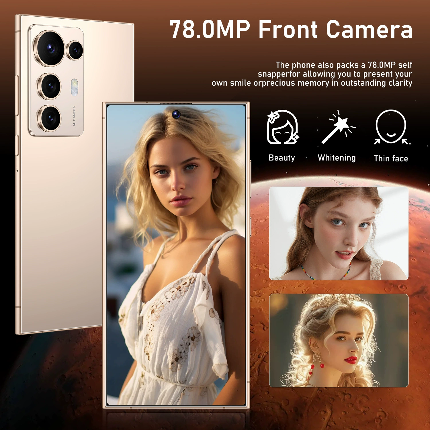 Смартфон C25 Ultra, Android 16, 7,3″ Incell, 8000 мА·ч, 5G (варианты 16+1T)