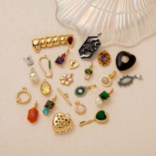 �羳��ɫ�������Č�ʯ��������������18K��ɫ�~�Ʒ���