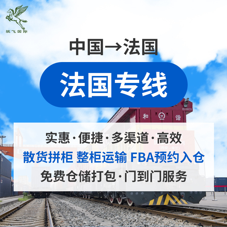 法国空运海运专线超大件FBA双清到门TNT国际物流快递货代转运