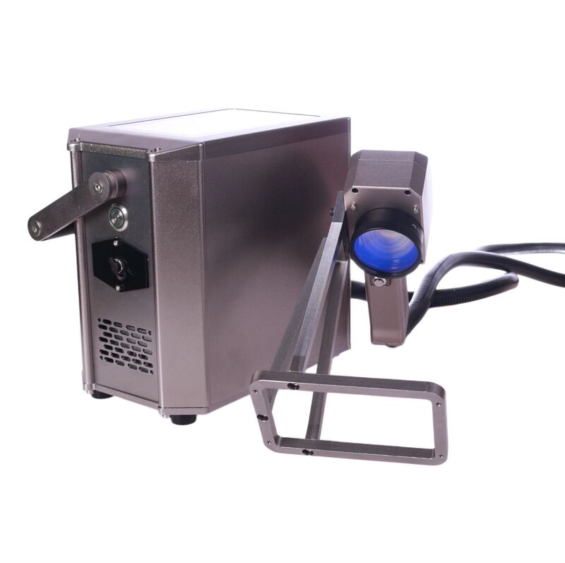ハンドヘルド UV レーザーマーキングマシン 20 ワット/30 ワット/50 ワットガラス小型ポータブルファイバーレーザーコーディングマシン|undefined