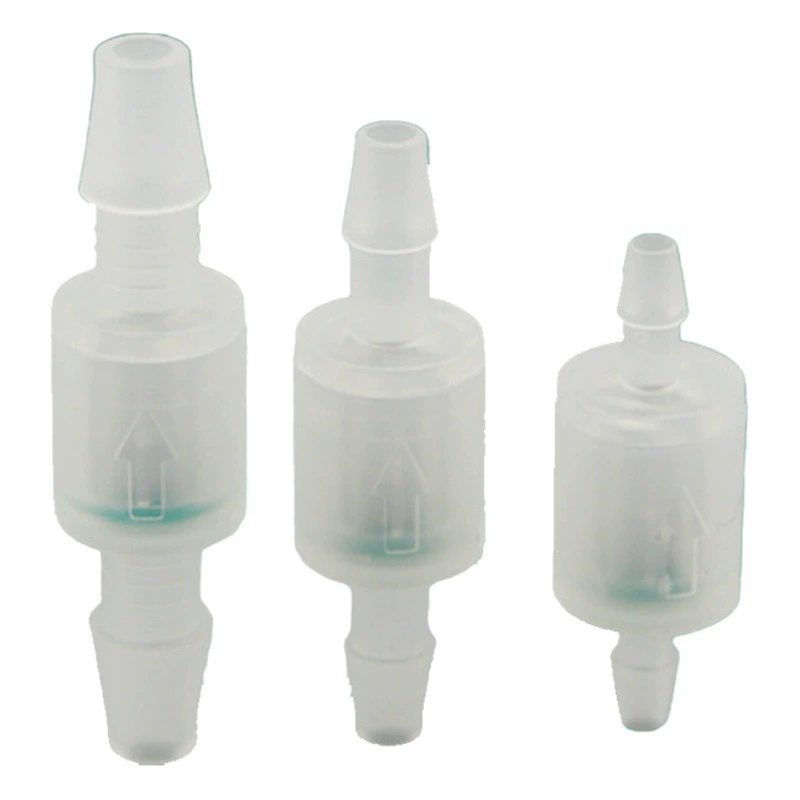 Односторонний обратный клапан Baiyuekang CV-B с пружинной структурой из стальных шариков, быстродействующий пластиковый, с функцией сброса давления, микронасосный, маслостойкий