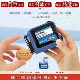 供应矿泉水喷码塑料管圆型曲面凹凸不平面商标图案生产日期印D127