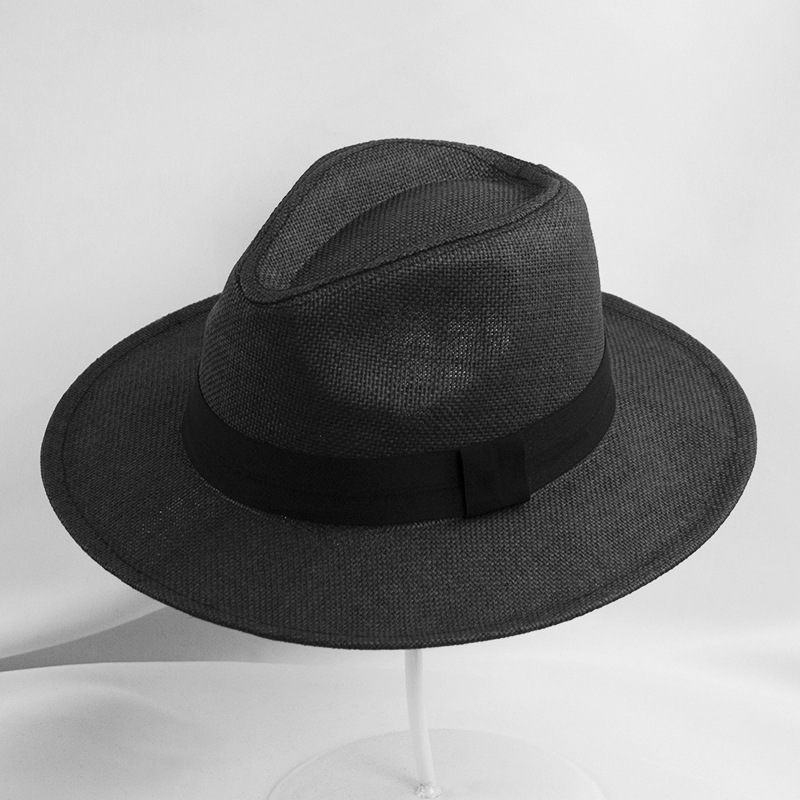 Summer Top Hat Men's Outdoor Sun Hat Sun Hat Beach Hat Cool Hat Encrypted Straw Hat Sunscreen Farmers