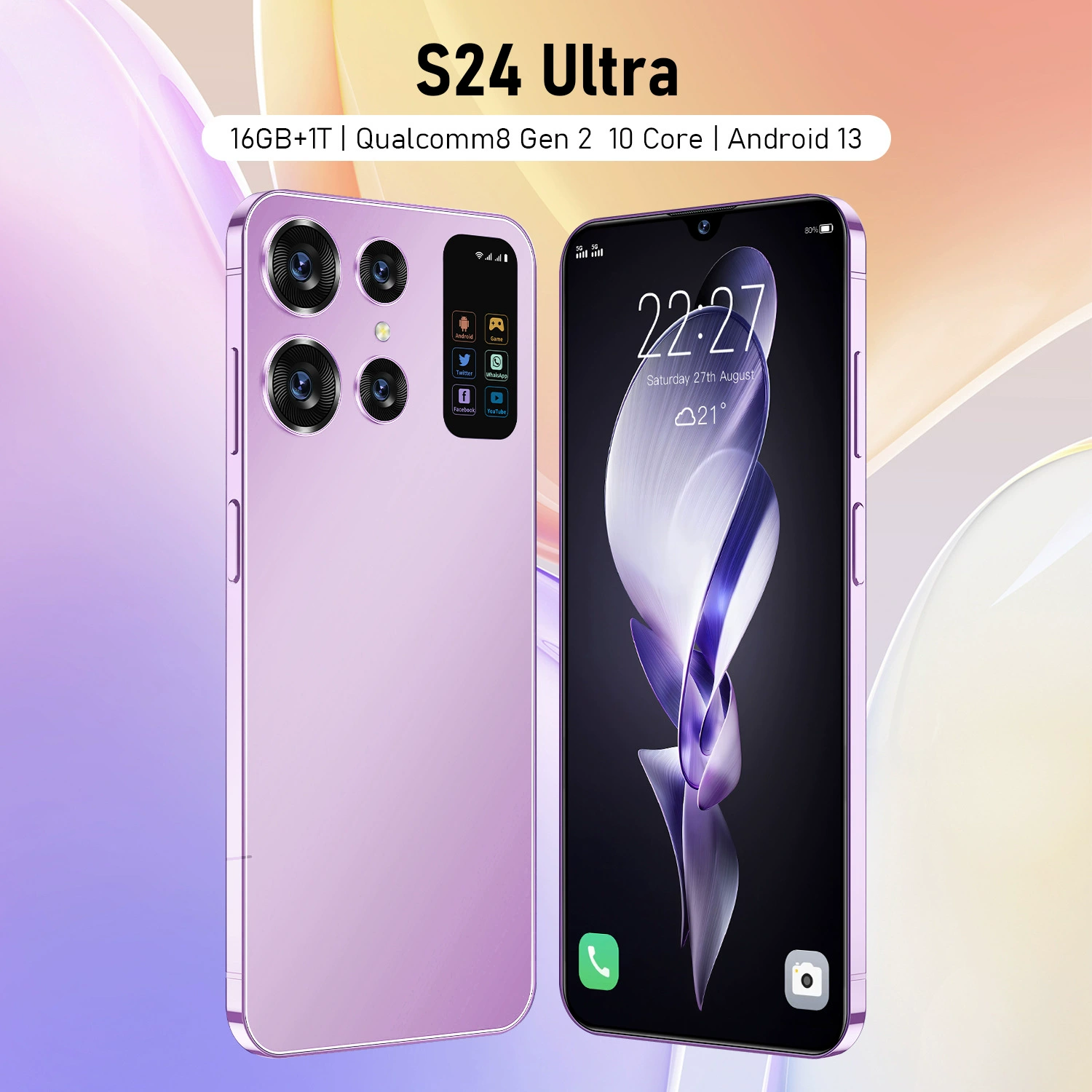 (跨境贸易), мобильный телефон, S24, смартфон, 5G, Android