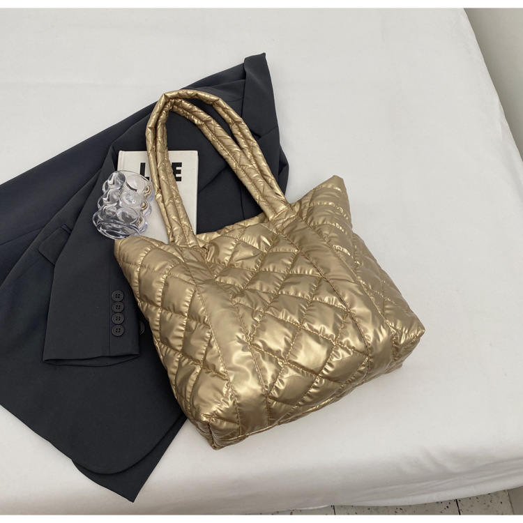Nuova borsa da donna di grande capacità, alla moda e semplice, monospalla, borsa da ascella, borsa da viaggio versatile a forma di diamante, borsa tote a mano_voghion.com