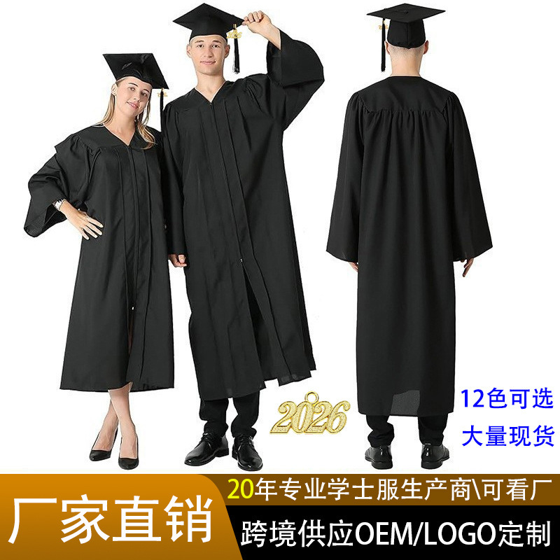 Bachelor's Uniform, College Student, Male and Female Graduation Season Photo Clothing, High School Graduation Uniform, Degree Uniform, Hat Wholesale Bachelor's Uniform, College Student, Male and Female Graduation Season Photo Clothing, High School Graduation Uniform, Degree Uniform, Hat Wholesale